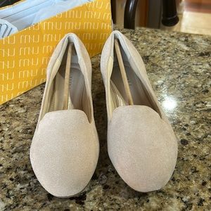 MY Beige Women's Flats